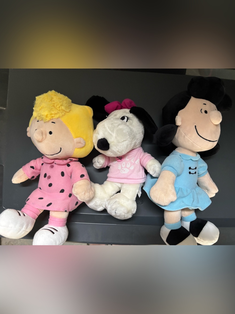 Peanuts Snoopy & Woodstock Mugs and Peanuts stuffies.